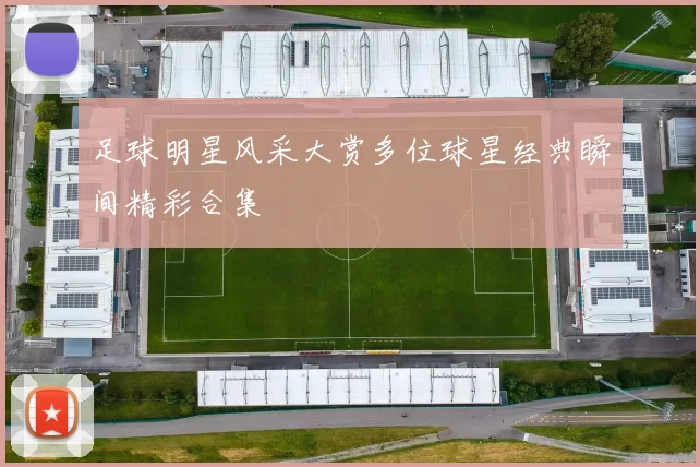 足球明星风采大赏多位球星经典瞬间精彩合集